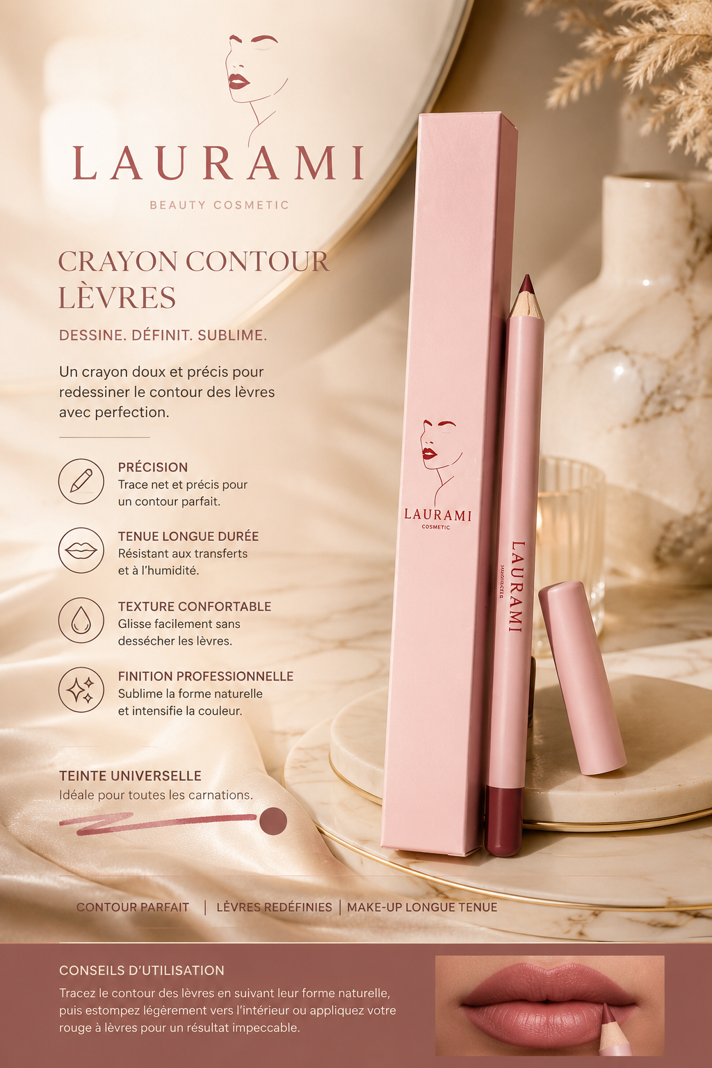 Crayon contour  Lèvres 12