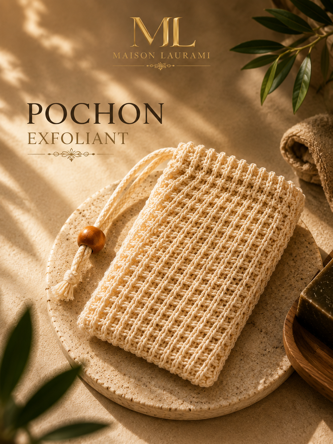 SAVON NOIR ARTISANAL & POCHON EXFOLIANT